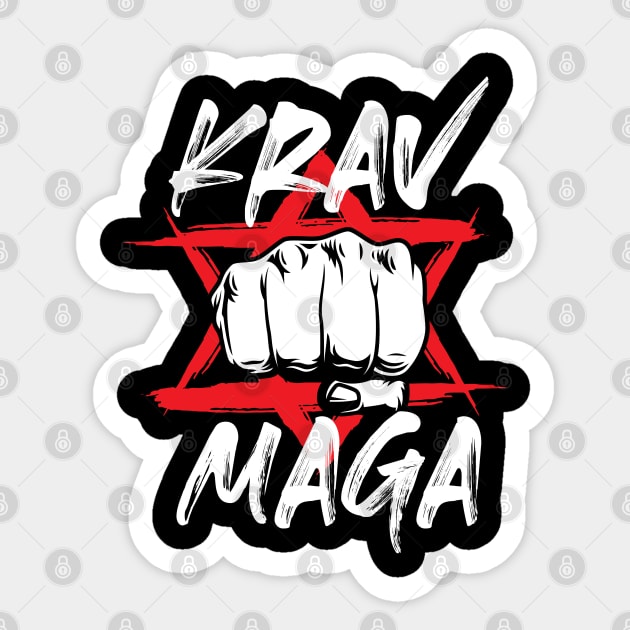 krav maga fist israel Sticker by ShirtsShirtsndmoreShirts